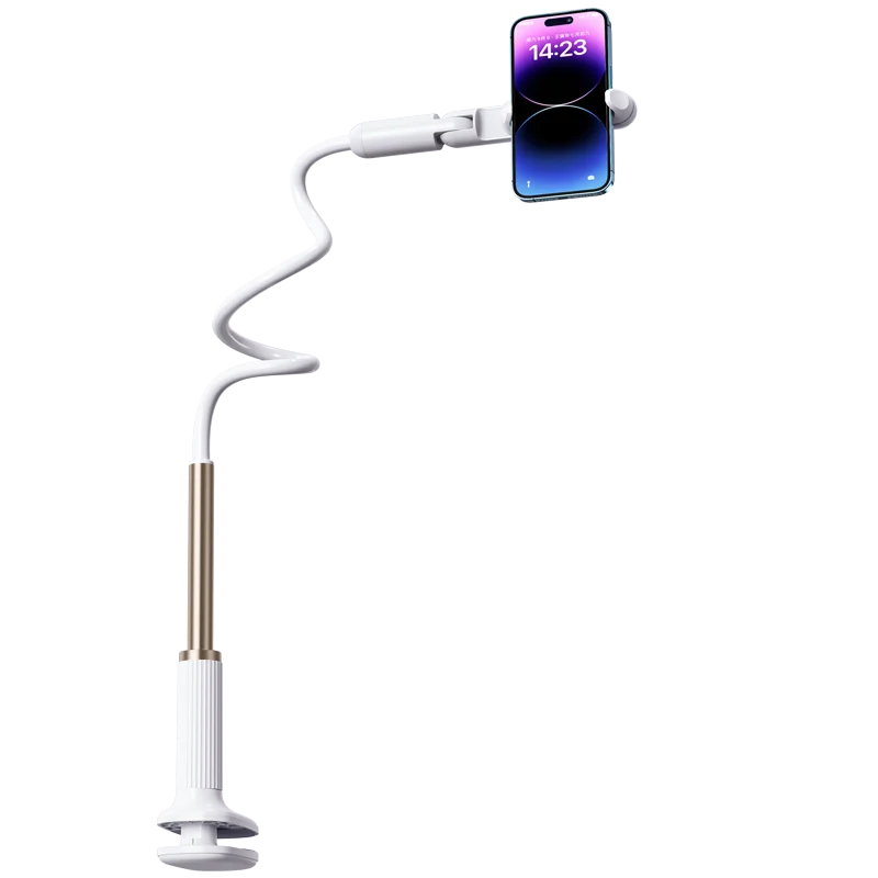 Oatsbasf Bedside Phone Stand Clip Holder 900° Free Rotation Phone Holder Lazy Bracket 10kg Load Bearing Phone Accessories
