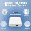 Zigbee 3.0 PIR Motion Sensor & Light Detector Infrared Smart Sensor Wireless Home Alarm System Works with Tuya Alexa Google Home