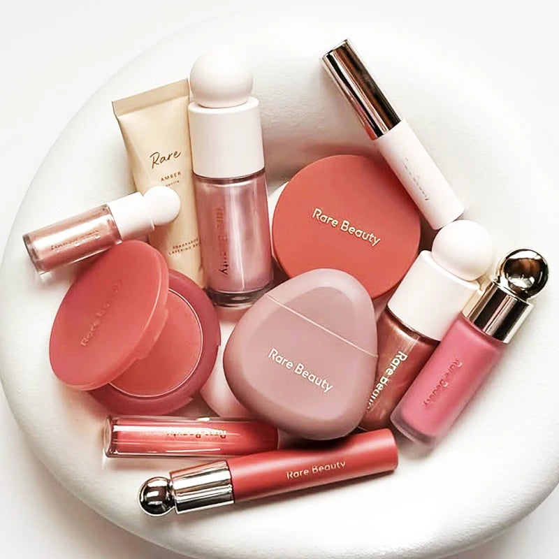 Rare Beauty Moisturizing Lip Gloss Blush Cream Lasting Mashed Potato Liquid Blusher Hand Cream Skincare Spray Prime Products