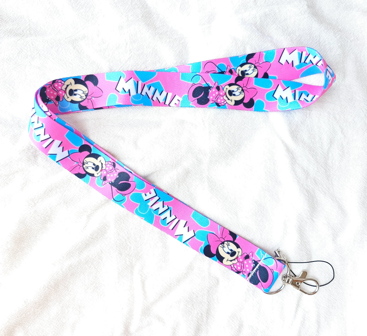 Wholesale Cartoon Anime Mouse Key Lanyard ID Badge Holders Animal Phone Neck Straps with Keyring Phone Accessories