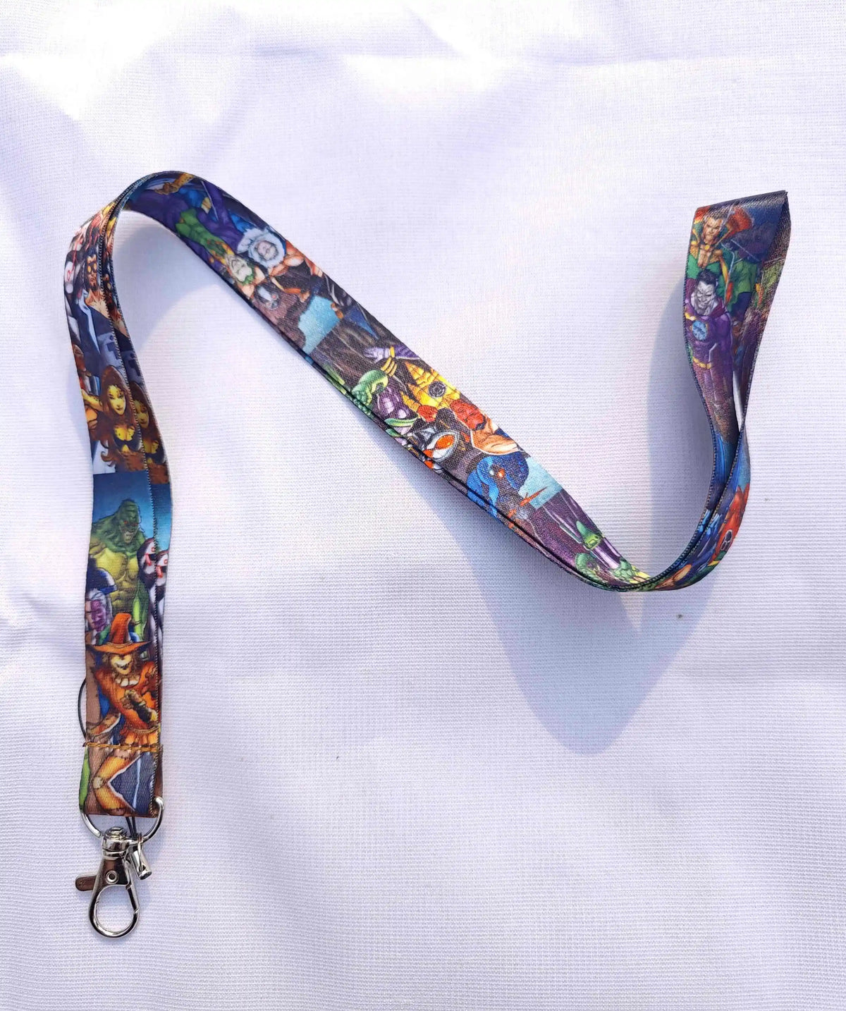 Wholesale Cartoon Hero Movie Characters Key Lanyard ID Badge Holders Animal Phone Neck Straps with Keyring Phone Accessories