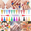 24-Color Nail Art Markers Set – Quick Dry Dual Tip