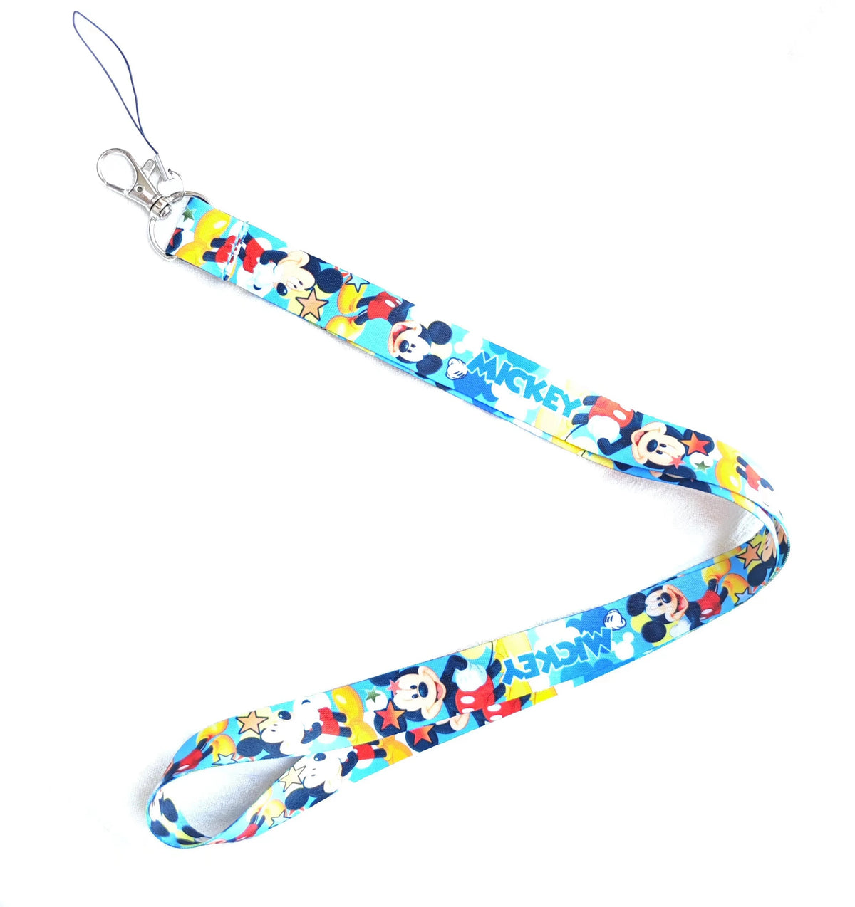Wholesale Cartoon Anime Mouse Key Lanyard ID Badge Holders Animal Phone Neck Straps with Keyring Phone Accessories