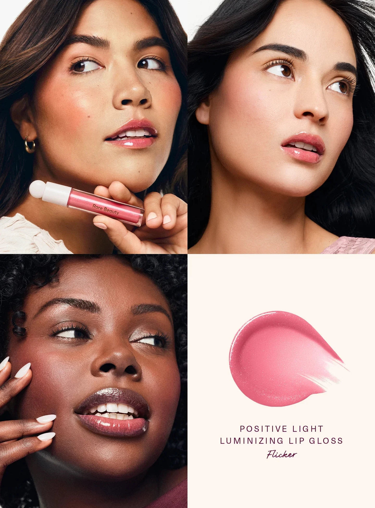 Rare Beauty Moisturizing Lip Gloss Blush Cream Lasting Mashed Potato Liquid Blusher Hand Cream Skincare Spray Prime Products
