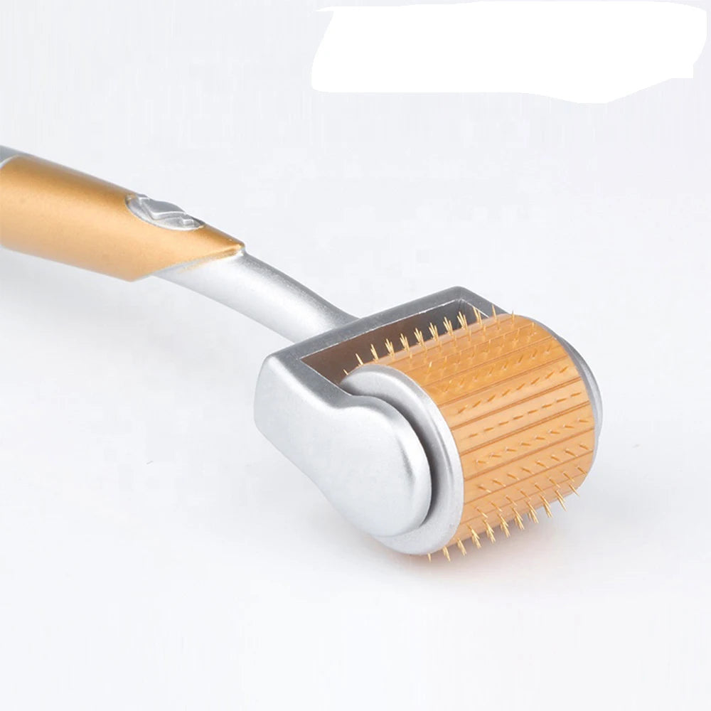 ZGTS Titanium 0.2mm Derma Roller 192 Needles Microneedle System Dermaroller for Face Care Skin Care Treatment Beauty Tool