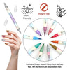 24-Color Nail Art Markers Set – Quick Dry Dual Tip