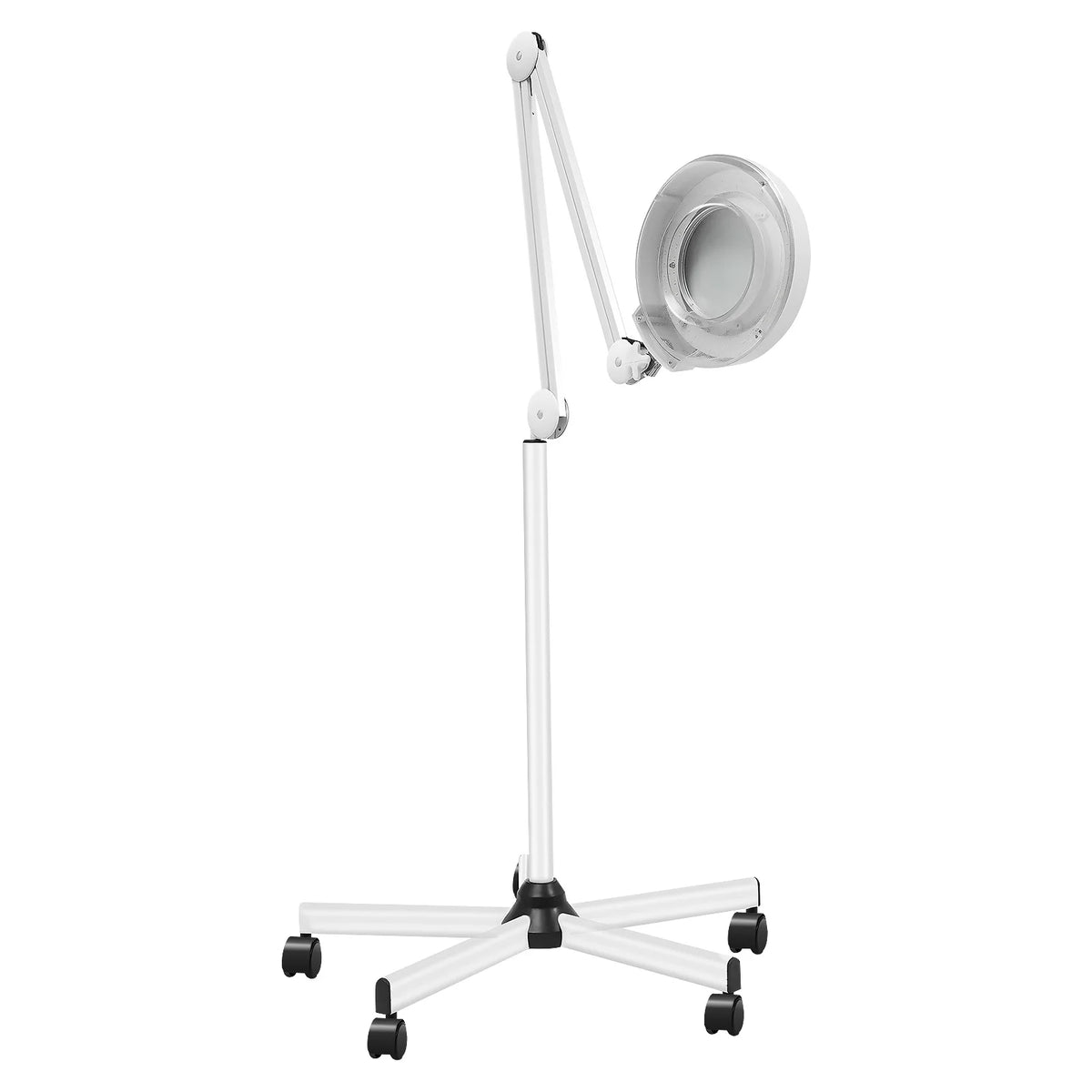 5/8X Magnifying Lamp with Light&Stand, 24W Magnifying Glass For Beauty Salons,Nail Salons, Hospitals