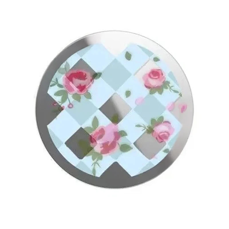 Spring Flowers Magnetic Grip Card Holder Phone Stand for IPhone Holder Mount Support for Galaxy Phone Accessories