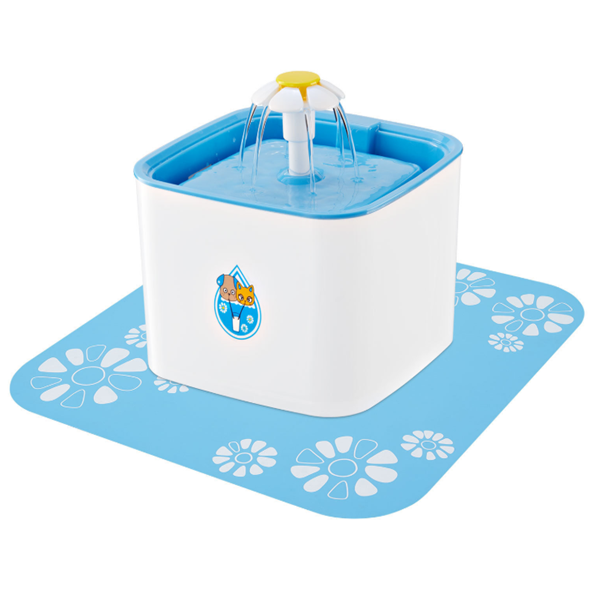 Electric Pet Water Dispenser Dog Fountain Bowl 2.5L Auto Flow