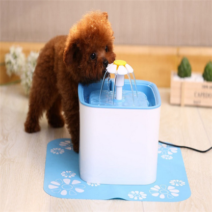 Electric Pet Water Dispenser Dog Fountain Bowl 2.5L Auto Flow