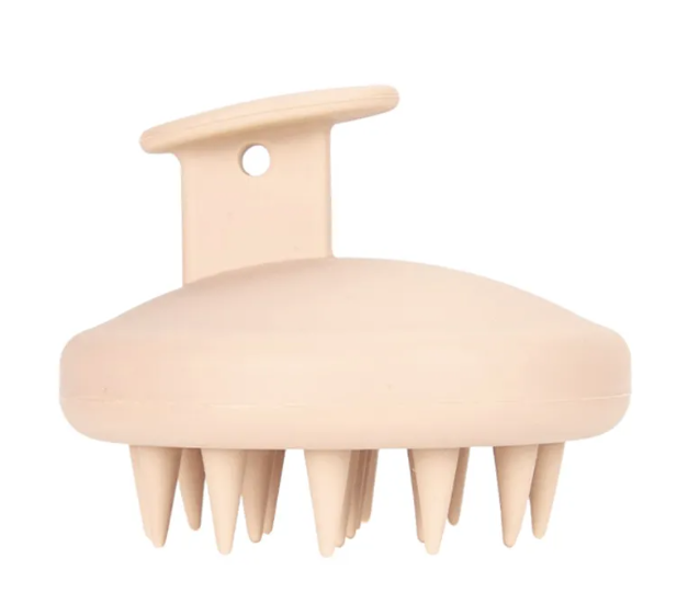 TPE Silicone Shampoo Brush Scalp Massager for Healthy Hair Growth