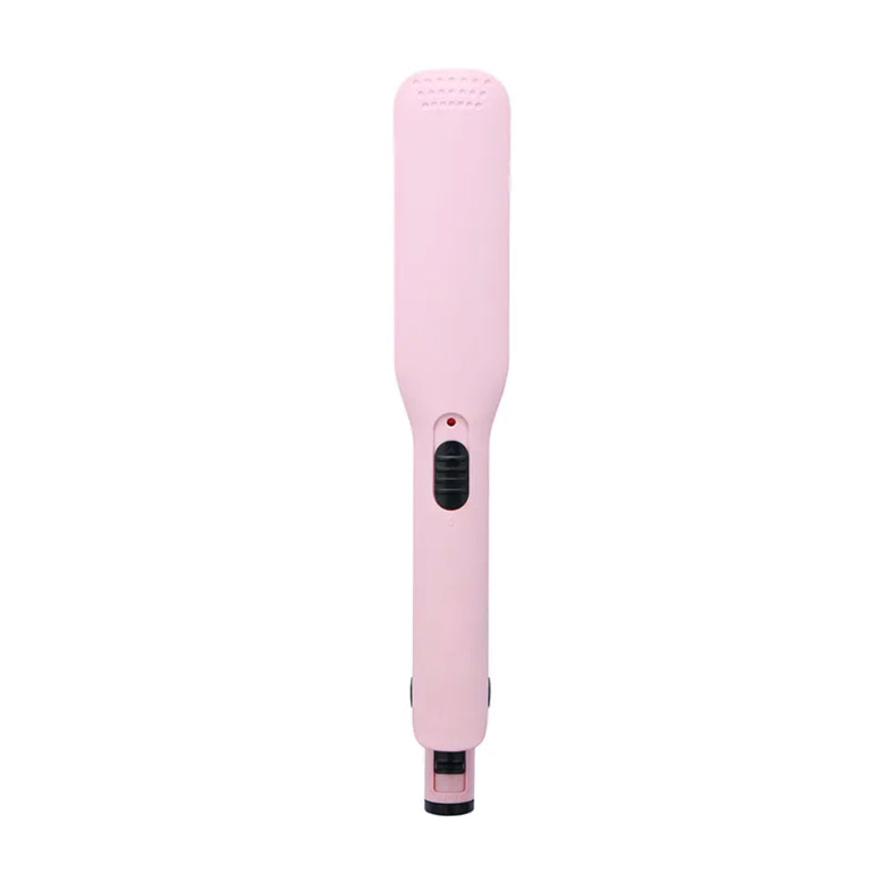 Dual-Use Electric Hair Curler &amp; Straightener