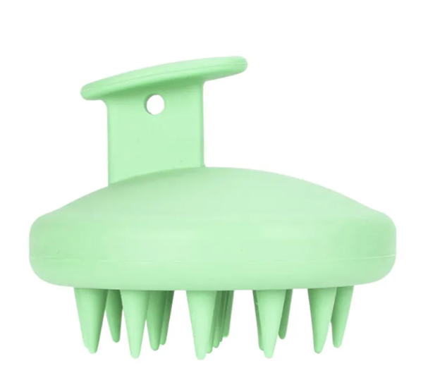 TPE Silicone Shampoo Brush Scalp Massager for Healthy Hair Growth