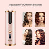 Cordless Auto Hair Curler with LCD & Ceramic Barrel